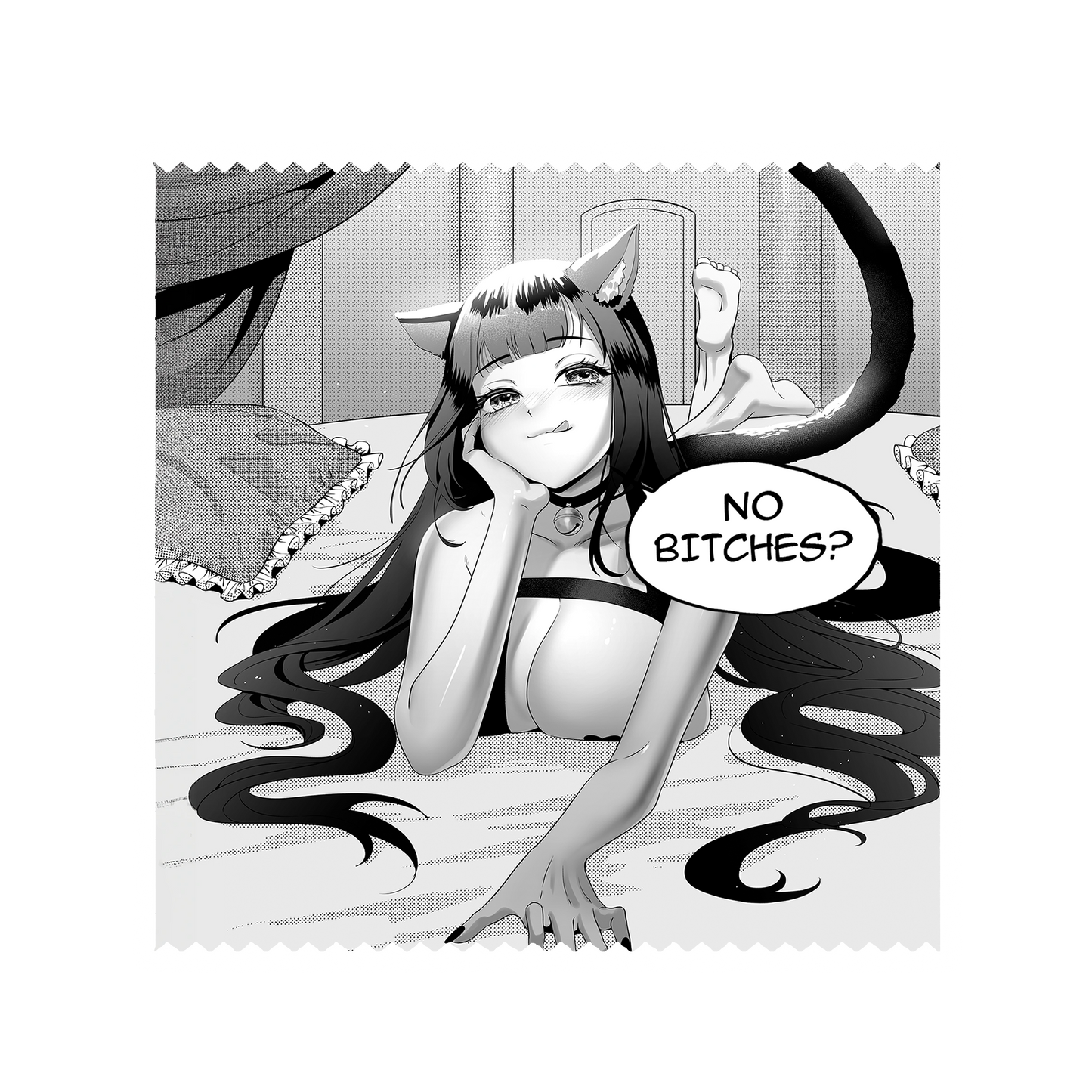 No Bitches - I Love Cat Girls Prezerwatywy