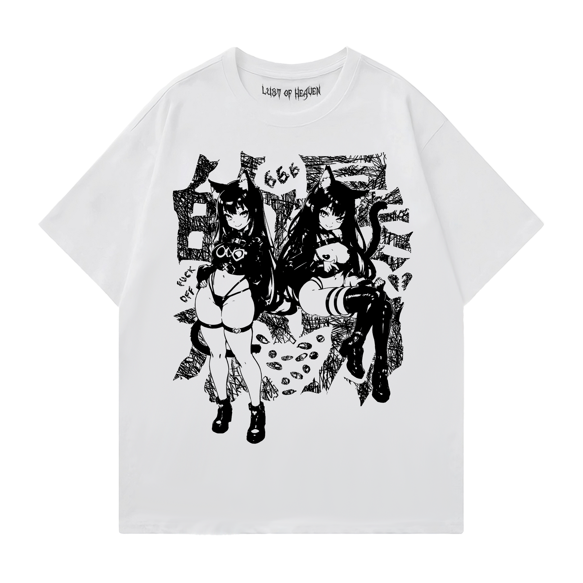 I Love Cat Girls T-shirt